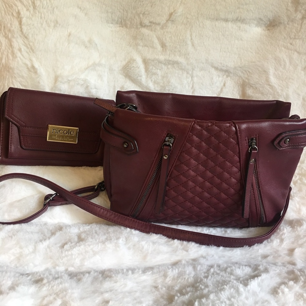 Nicole Miller Fall Bag set